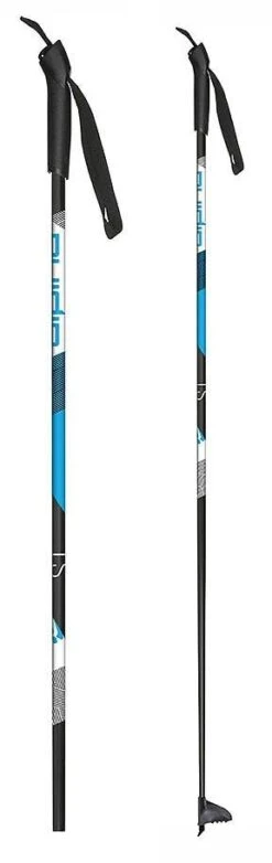 ALPINA Alpina ST Reg Noir-bleu Bâton Ski De Fond Sr