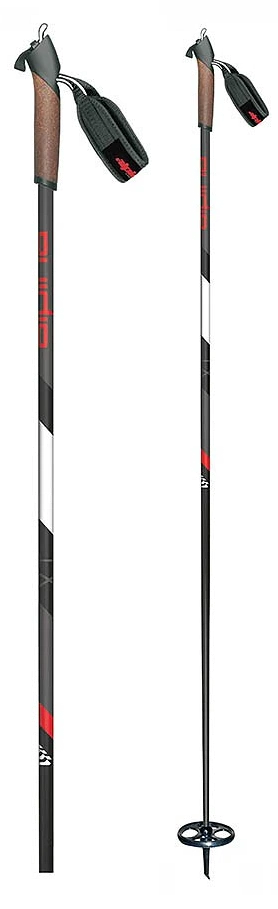 ALPINA Alpina XT Rouge-gris Bâton Ski De Fond Sr 1 ALPINA Alpina XT Rouge-gris Bâton Ski De Fond Sr