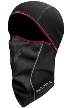 Auclair Auclair Ponytrail Noir-rose Cagoule De Ski