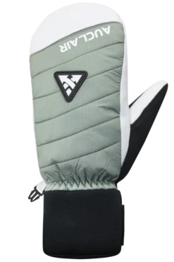 Auclair Auclair Wave Olive-blanc Mitaines Pour Femme