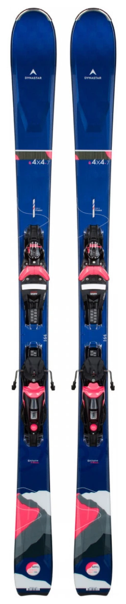 DYNASTAR Dynastar E 4x4 7 Konect NX12 Bleu Ski Alpin Femme