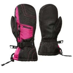 GORDINI GORDINI ULTRA DRI-MAX GAUNTLET IV LADIES MITT BLACK-DEEP PINK 20