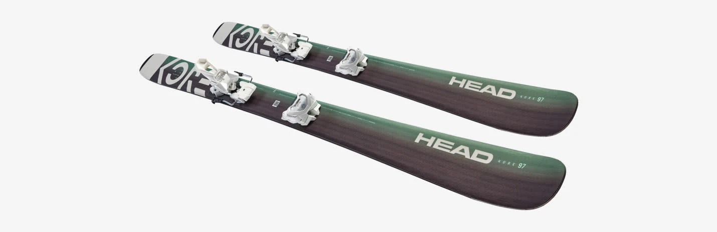 HEAD Head Kore 97 Anthracite-vert Ski Alpin Femme 3 HEAD Head Kore 97 Anthracite-vert Ski Alpin Femme - Image 3