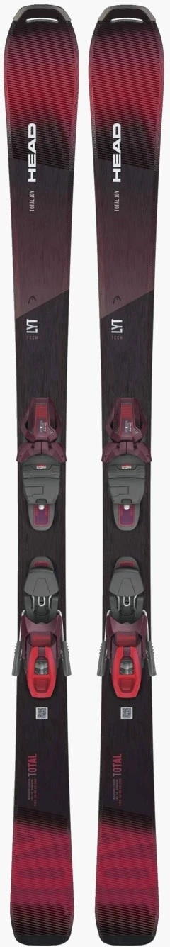 HEAD Head Total Joy 11 Gw Br Mauve-rouge Ski Alpin Femme