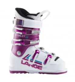 LANGE Lange Starlet 50 Blanc-rose Bottes Ski Alpin Jr