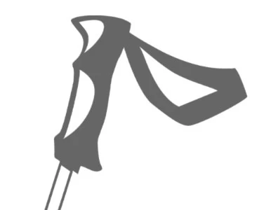 Leki Leki Neolite Noir-rouge Bâtons Alpin Sr 2 Leki Leki Neolite Noir-rouge Bâtons Alpin Sr - Image 2