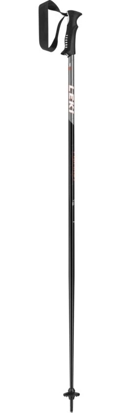 Leki Leki Primacy Noir-rouge Bâtons Alpin Sr