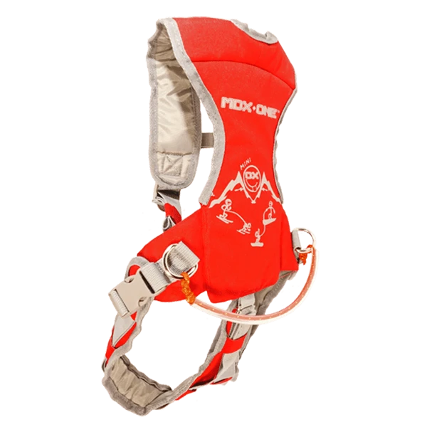 MDXONE MDXONE Mini-OX Harnais Rétractable Pour Ski Et Planche JR Rouge 2 MDXONE MDXONE Mini-OX Harnais Rétractable Pour Ski Et Planche JR Rouge - Image 2