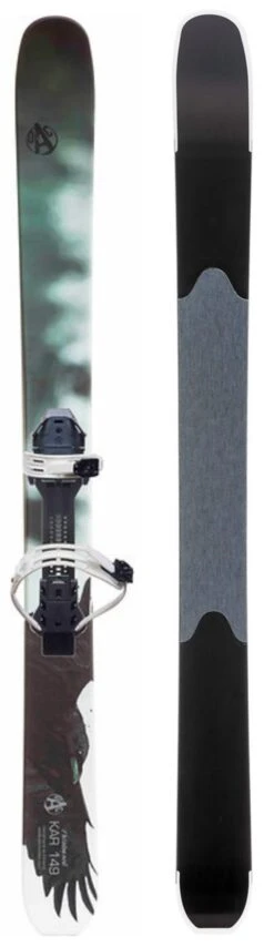 OAC SKINBASED OAC KAR 149 Ski Raquette Avec Fixation - Raven