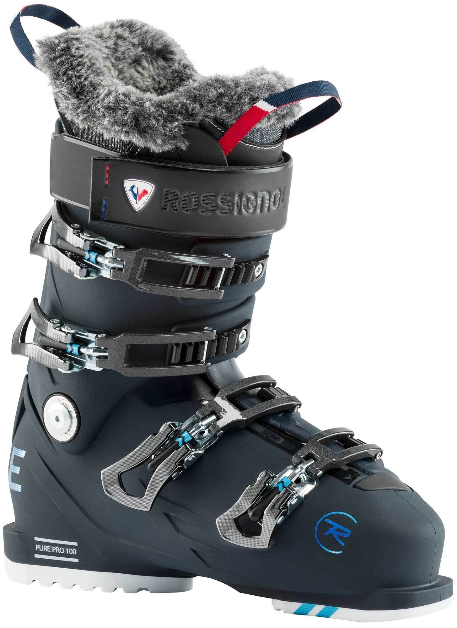 ROSSIGNOL ROSSIGNOL PURE PRO 100 BLUE/BLACK BOTTE SKI ALPIN FEMME 20 1 ROSSIGNOL ROSSIGNOL PURE PRO 100 BLUE/BLACK BOTTE SKI ALPIN FEMME 20